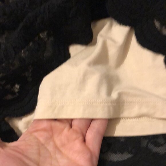 Free People Lower East Side Lace Contrast Mini Dress Size Small - Picture 9 of 14